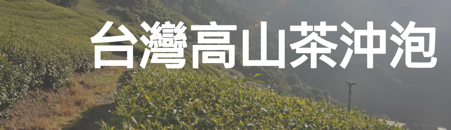 台灣高山茶沖泡法